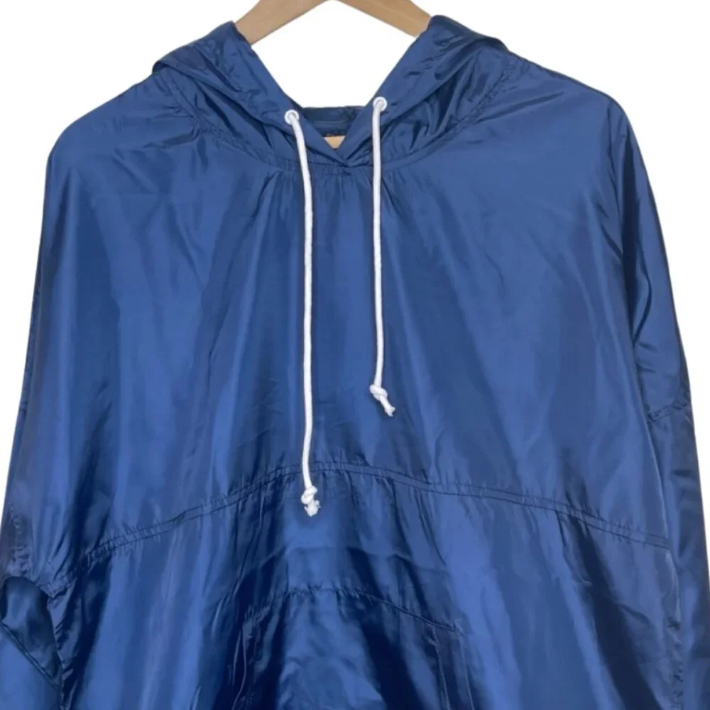 SPIRIT JERSEY | NWOT Unisex Blue Lightweight Pullover Windbreaker | Size M